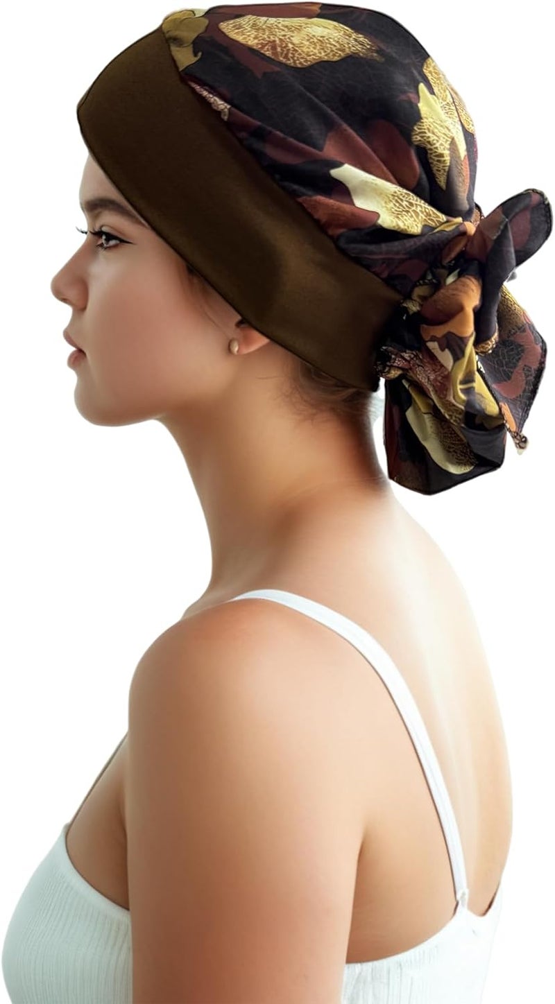 Belleshow Chemo Headwear Turbans for Women, Cancer Head Scarf, Headwear Coverings Caps, Head Wraps for Cancer Patients - Image 4